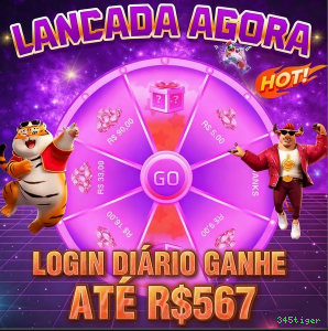 App 345tiger para Android e iOS - download grátis